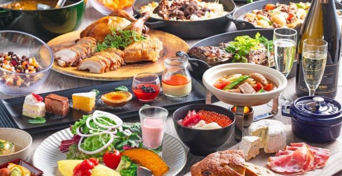 早餐自助餐品項