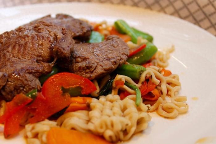 牛腱料理示意图